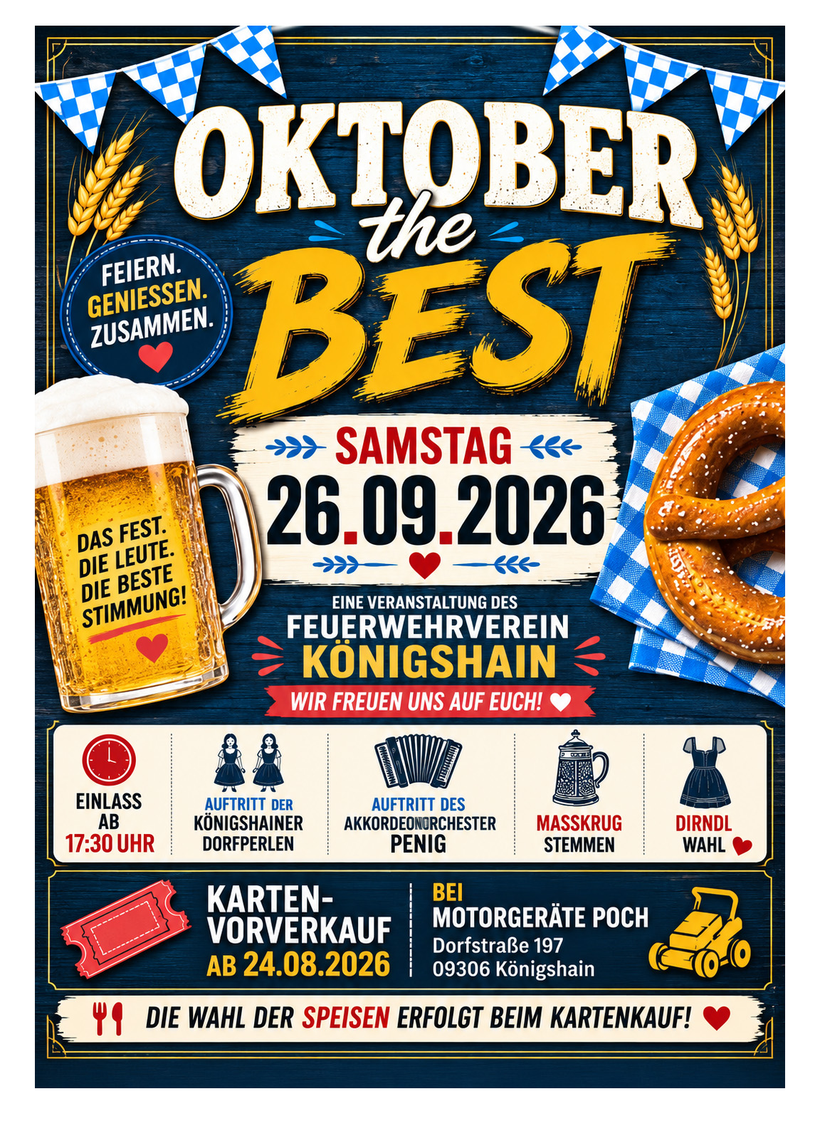 Oktober the Best - Veranstaltung - Kartenvorverkauf